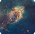 Carina Nebula Pillar - ps49 (Hubble image)